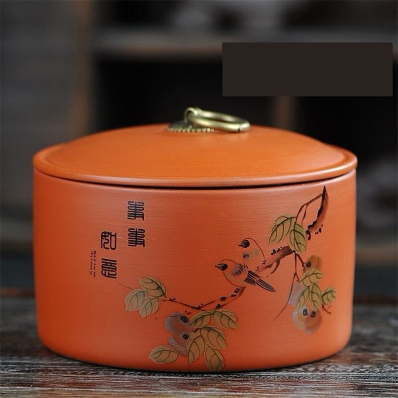 Boîte à thé scellée de | Bocaux de cuisine de grande capacité, boîtes à thé en céramique, conteneurs d'organisation de Cookie café réservoirs en porcelaine