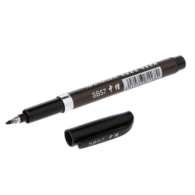 Lápiz de tinta para caligrafía japonesa y China, 1 unidad, herramienta de escritura y dibujo artesanal