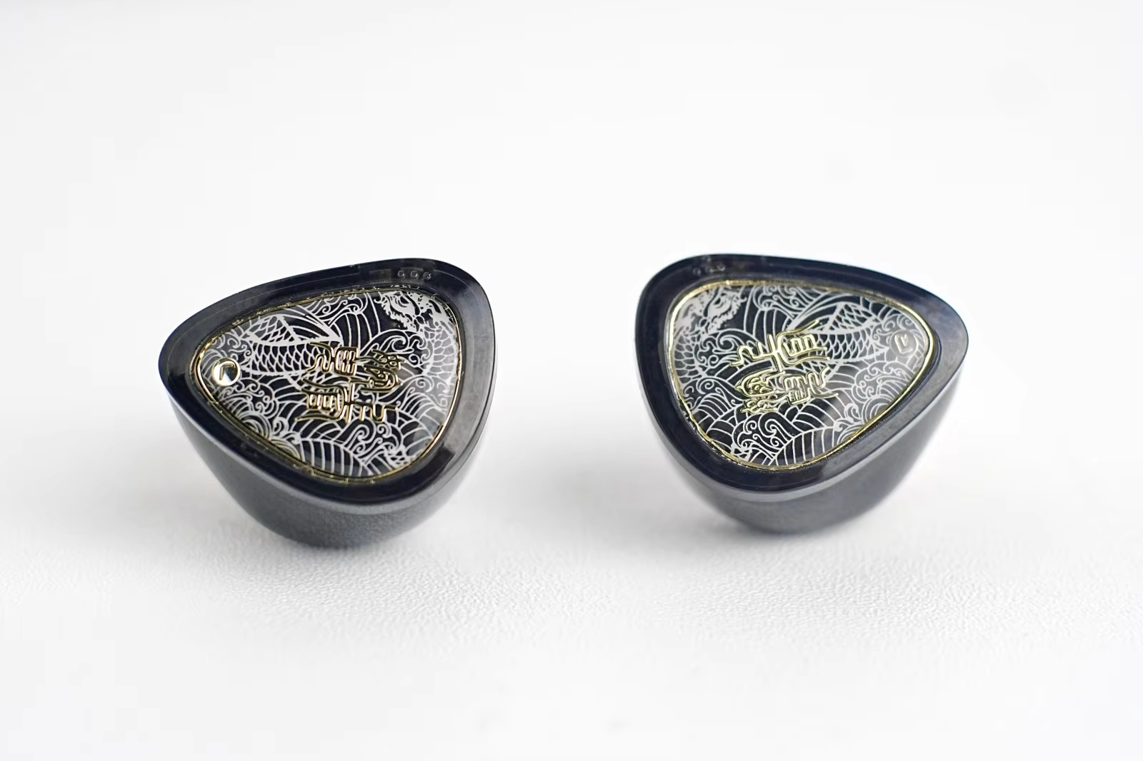 Dynamiczny sterownik TANGZU blady'er S.G II 10 mm z membraną zwierzę domowe Słuchawki IEM z opcjami 3,5 mm/4,4 mm/typu C: Brązowy