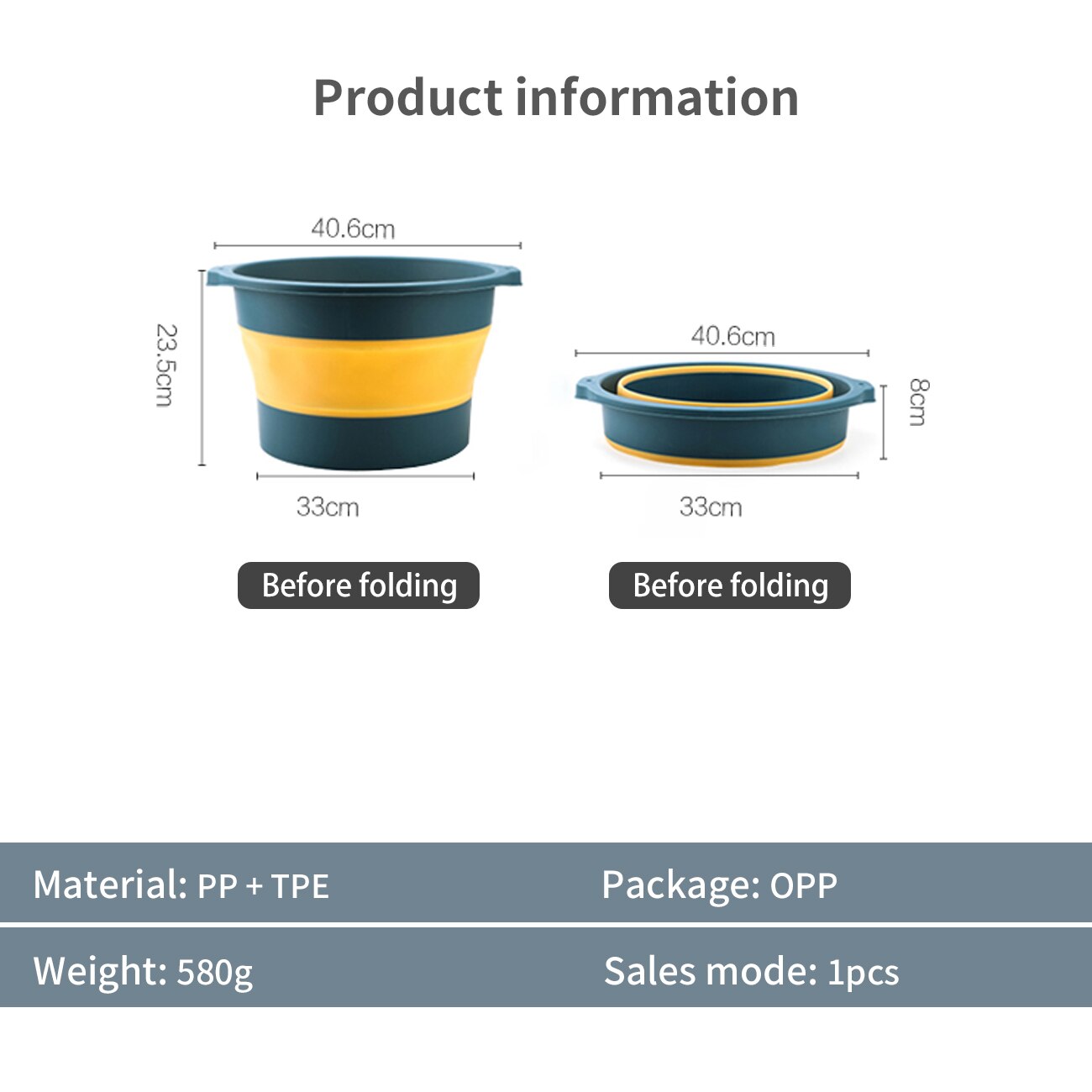 Plastic Folding Bucket Foot Bath Bucket Bathroom Foldable Foot Tub Wash Basin Laundry Buckets Portable Water Container