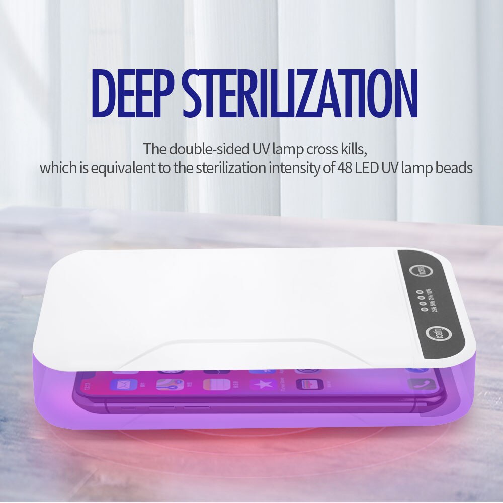 Uv Sterilisator Desinfectie Doos Mini Ozon Mobiele Telefoon Sterilisator Multifunctionele Sterilisatie Masker Ondergoed Beauty Cleaner