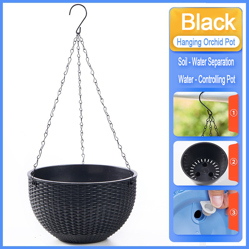 Hengende blomsterpotter til å henge blomster utendørs blomsterpotte planteoppheng makramé planteoppheng vaser