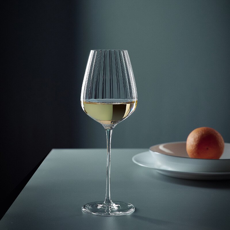 Copas de vino de cristal de color Burdeos para el hogar, vasos de champán hechos a mano, luz de lujo, de boda: Wine glass A