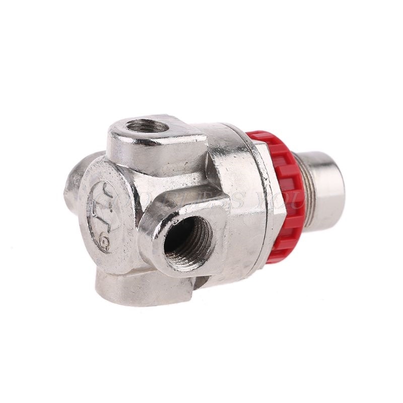 Pressure Regulator Switch Valve Gauge w Male/Female Connector for Air Compressor