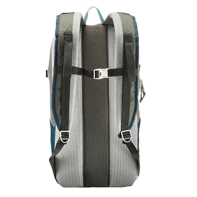 BACKPACK - 20 L - KHAKI / BLUE -QUECHUA