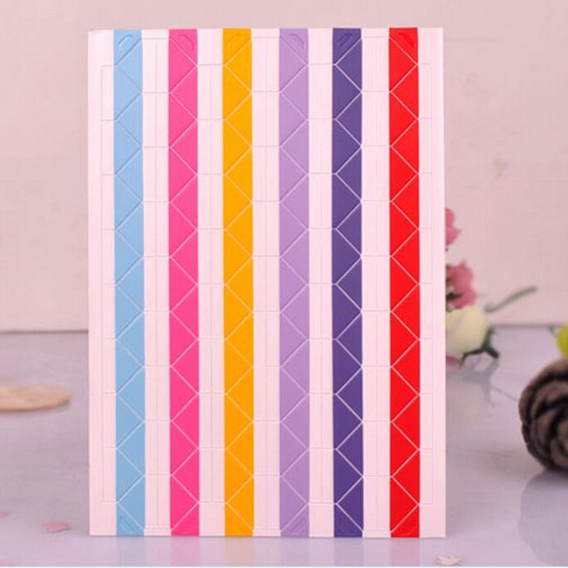 PVC Paper Sticker DIY Memo Stickers Scrapbook Photo Album Frame Corner Sticker Home Decor