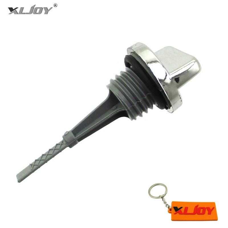 XLJOY Korte Oliepeilstok Voor 50cc 70cc 90cc 110cc 125cc Lifan YX Zongshen Loncin Pit Crossmotor ATV Quad Go Kart: 1pc
