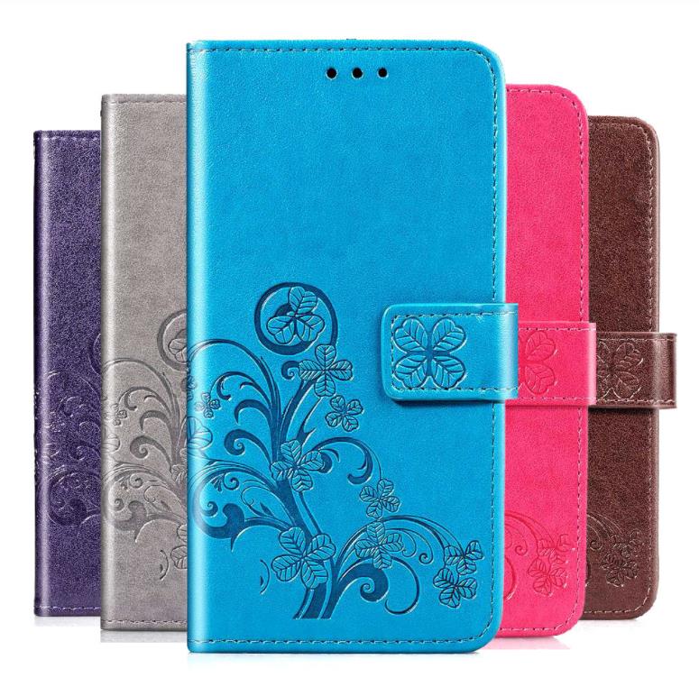 Luxe reliëf 3d bloemenhoesje voor samsung galaxy ace gt -s5830i s5830 pu leren portemonnee flip telefoonhoesje tas volledige achterkant