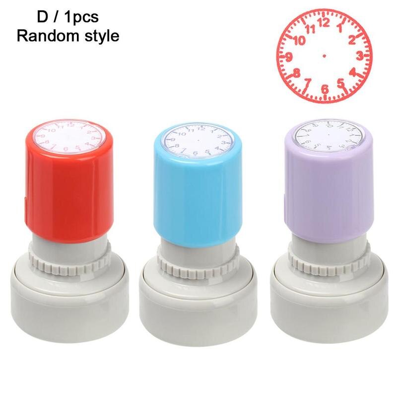 Clock Stamp Teaching Tool A Variety Of Styles Of Stamps For Children To Learn Clocks Students Teaching Tool Stamps: D