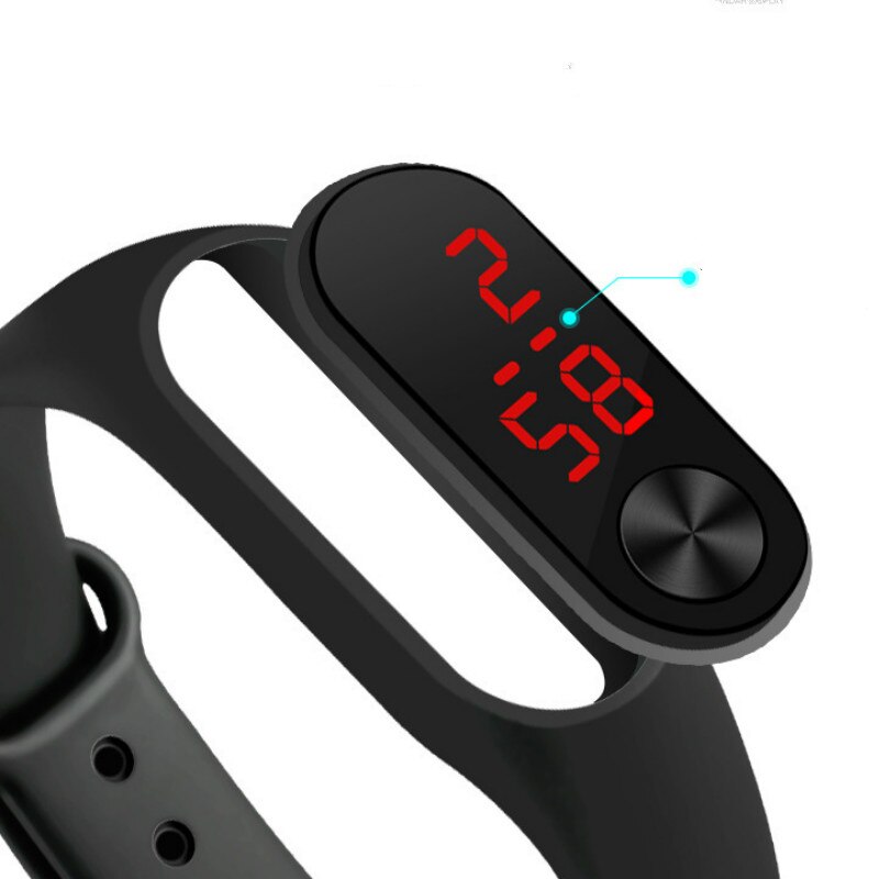 Simple ure til kvinder hånd ring ur led sports elektronisk ur reloj deportivo para ure til mænd