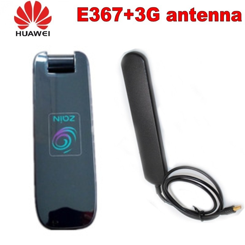 Huawei E367 3G USB Stick met huawei 3g antenne CRC9