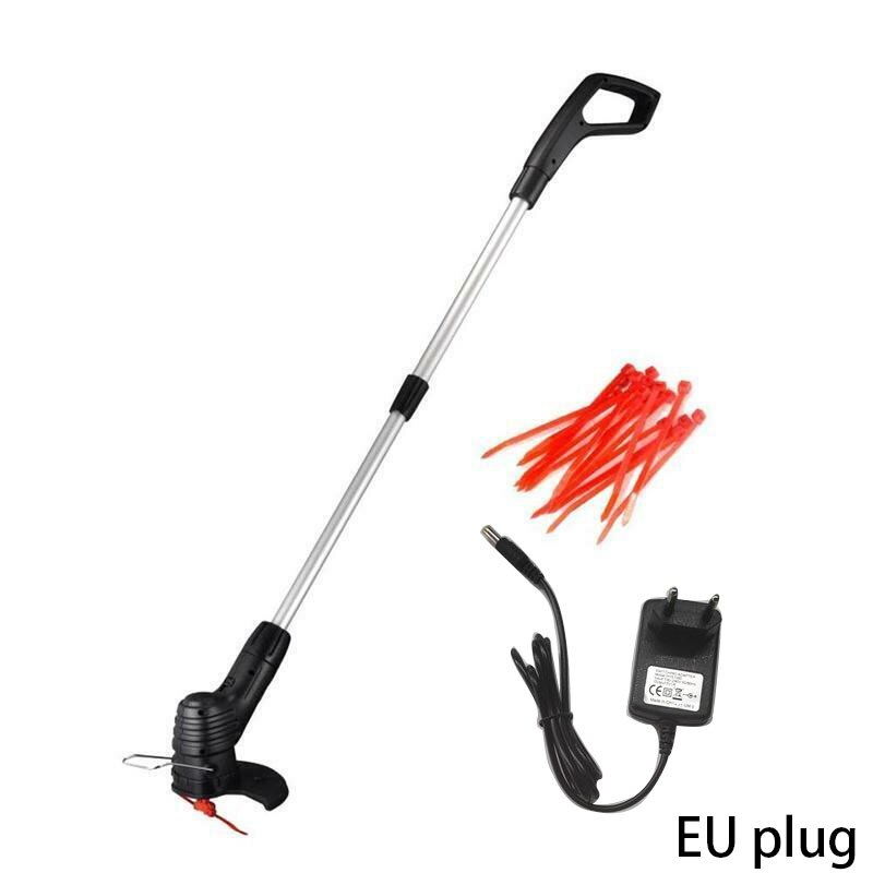 Mowers Portable Electric Grass Trimmer Lawn Mower Agricultural Cordless Weeder Garden Pruning Tool Brush Cutter: EU plug