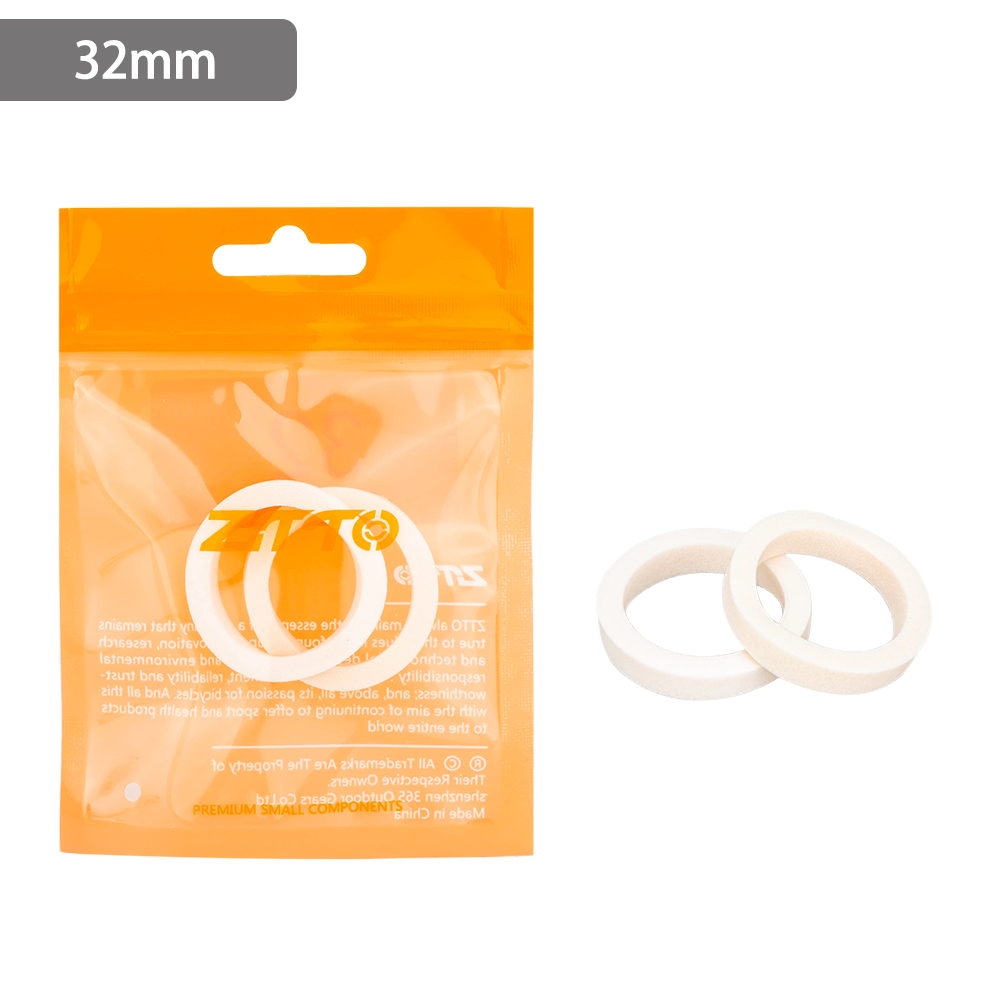 ZTTO-Anneau éponge spécial haute densité pour fourche de vélo VTT, suspension, lubrification, réparation, mousse d'huile, 30mm, 32mm, 34mm, 35mm, 36mm, 38mm, 40mm: YELLOW