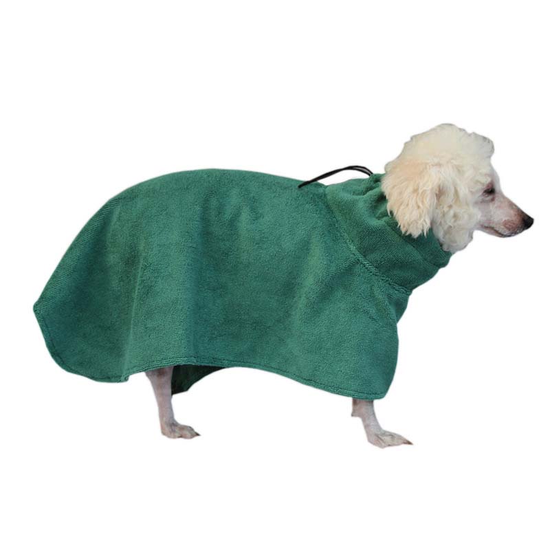 Dog Bathrobe Quick Drying Pet Bath Warm Clothes Bath Towel for Small Medium Large Dog Microfiber Super Absorbent Pet Cat Towels