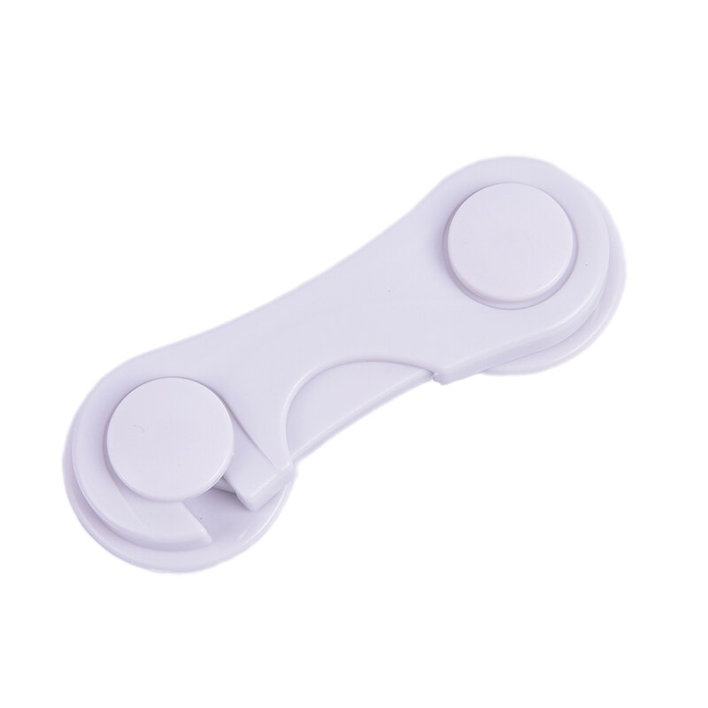 1Pc Kind Veiligheid Kabinet Lock Baby Proof Beveiliging Protector Lade Deur Kabinet Locking Plastic Bescherming: 1