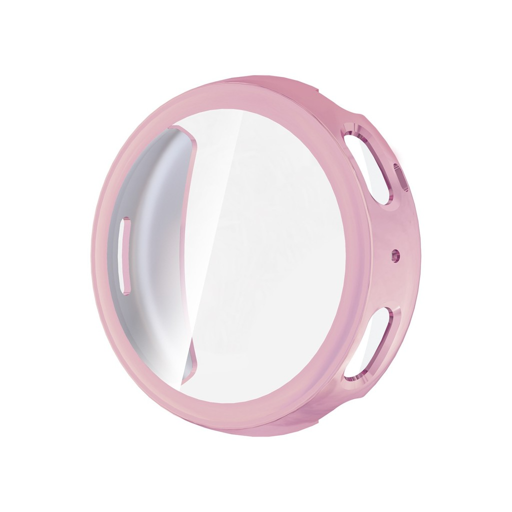 Volledige tpu-beschermhoes voor amazfit active 2 /  max, zacht, transparant, krasbestendig en geschikt voor het hele scherm.: Zilver / 2 - 3.9 inch