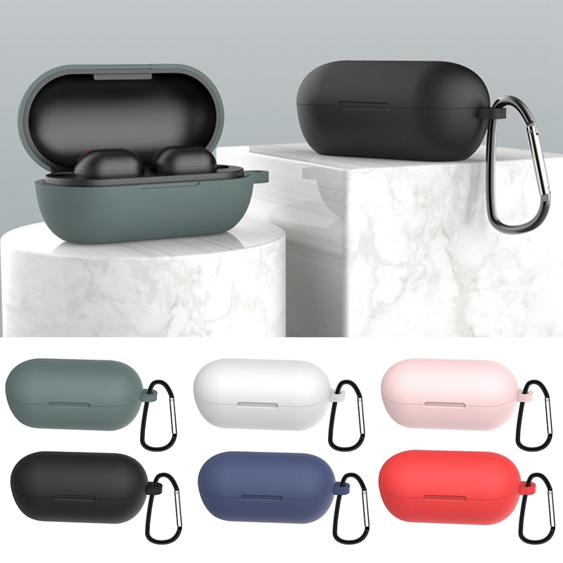 Capinhas para airpods pro sem fio bluetooth fone de ouvido capa para airpods 3 silicone macio acessórios caso manga com gancho