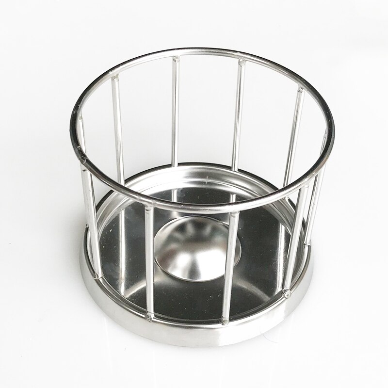 Mini dispensador de comida para tartaruga, alimentador de tartaruga de aço inoxidável, utensílio de alimentação, dispensador de alimentação, prato para tartaruga za200