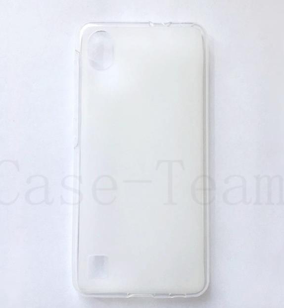 Capa de silicone para zte blade a7, capa de 2019 ", zte blade a7, macia, tpu, tampa traseira tampa da lâmina a7 2019: WHITE