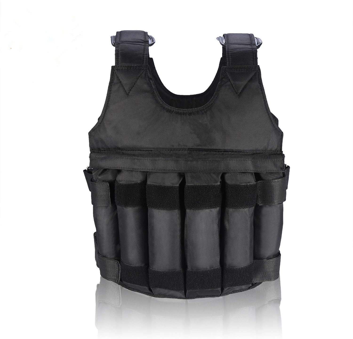 Chaleco de entrenamiento de fuerza para correr, boxeo, Crossfit, 20/50KG, tela Oxford, 1 unidad