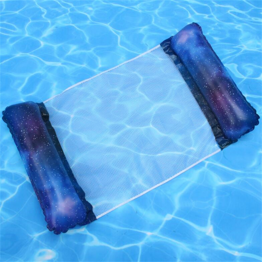 Canapé gonflable pliable à double usage, lit-balançoire avec filet, hamac, piscine, rangée de jouets, 11 styles: 1