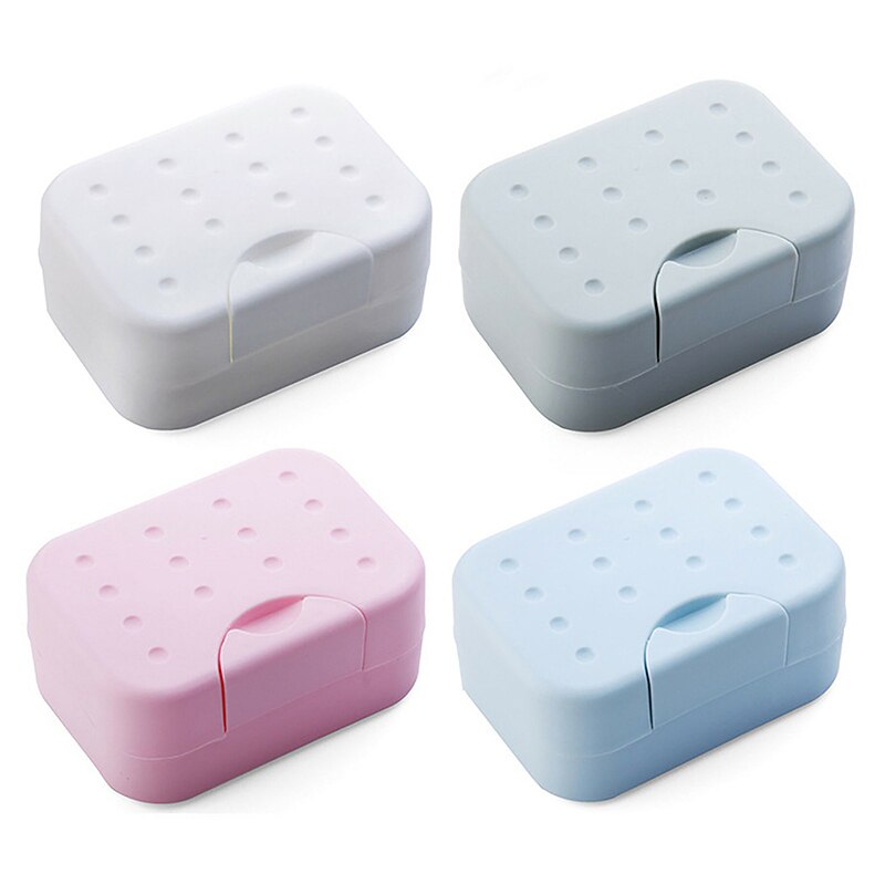 1PC 4 Colors Travel Soap Dish Box Case Mini Portable Holder Brand Easy Carry Soap Box