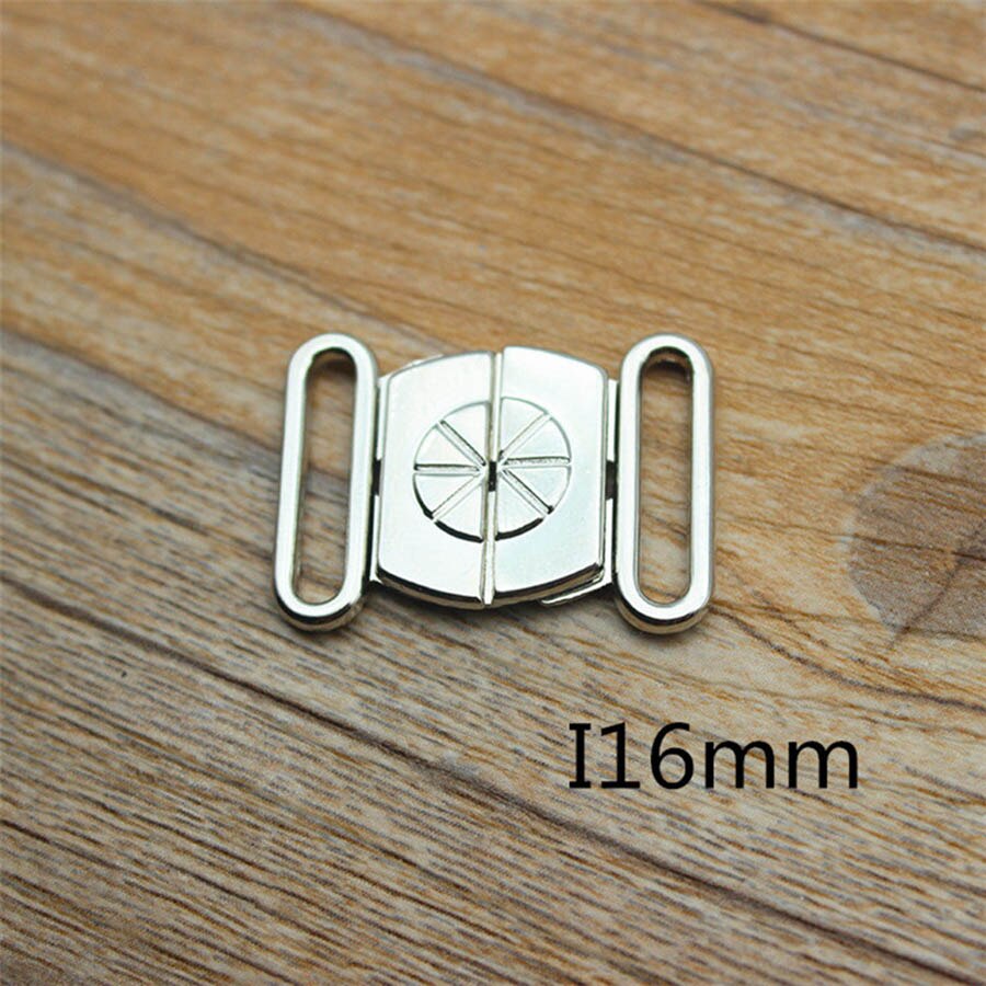 10 set legering bh klämma spännen badkläder clickers bikini front stängning spänne dekoration: I