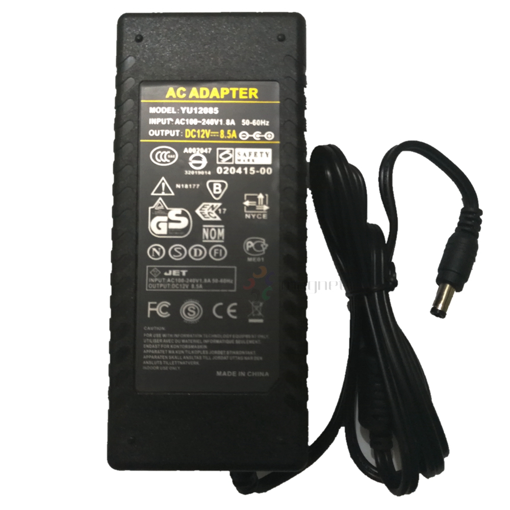 12V Schalt Netzteil 12V 3A 4A 5A 6A 7A 8.5A 10A 60W 72W 84W 102W 120W LCD Monitor LED-streifen AC DC Adapter Ladegerät