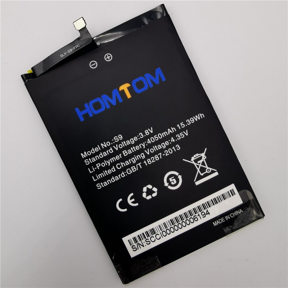 100% neue Original homtom S9 Plus Batterie 4050 mAh für HOMTOM S9 S9 Plus Clever Telefon + Kostenlose Werkzeug