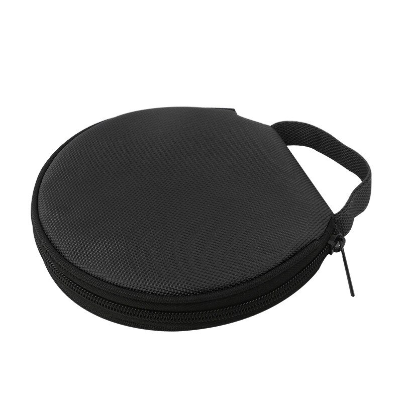 20- plater boks vanntett cd veske bærbar cd holder dvd veske arrangør lommebok koffert plast porta cd estuche organizador: Svart