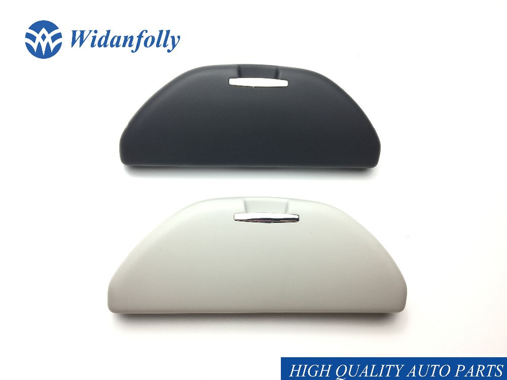 Widanfolly Zwart/Grijs Zonnebril Case Met Schroef Voor Golf MK4 Bora Polo 9N3 Passat B5.5 Octavia Fabia 18D857465 18D 857 465