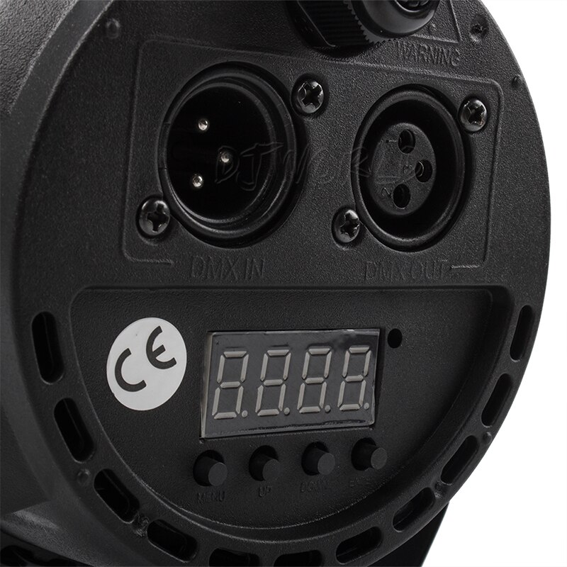 DJworld Lumière de Scène LED - 12x3W RGBW - Contrôle DMX - Angle de Faisceau 15° - 36W - Blanc