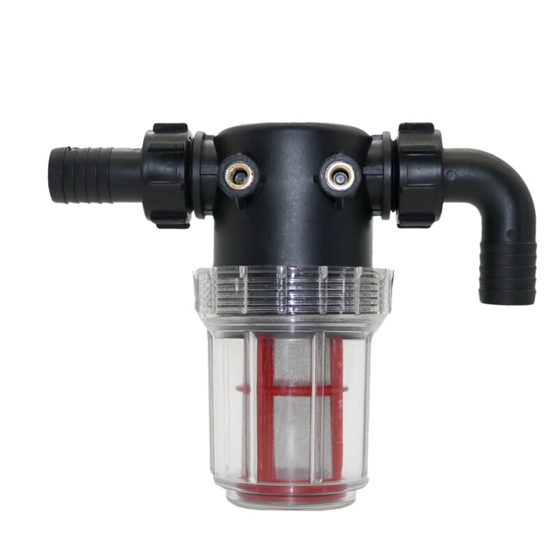 JEYL 20Mm 50 malla de acero inoxidable Filtro de gran flujo Visible tubería de agua transparente pre-filtro de riego de jardín herramienta de agricultura
