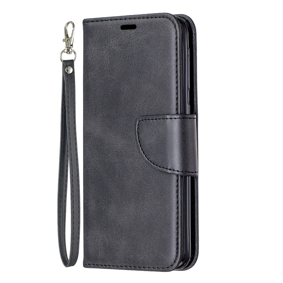Männer Handy Holster Für Abdeckung Samsung Galaxy A530 A5 A520 A5 A320 A3 Weibliche Telefon Taschen leder Fall E07F: For A530 A5 2018 / Black