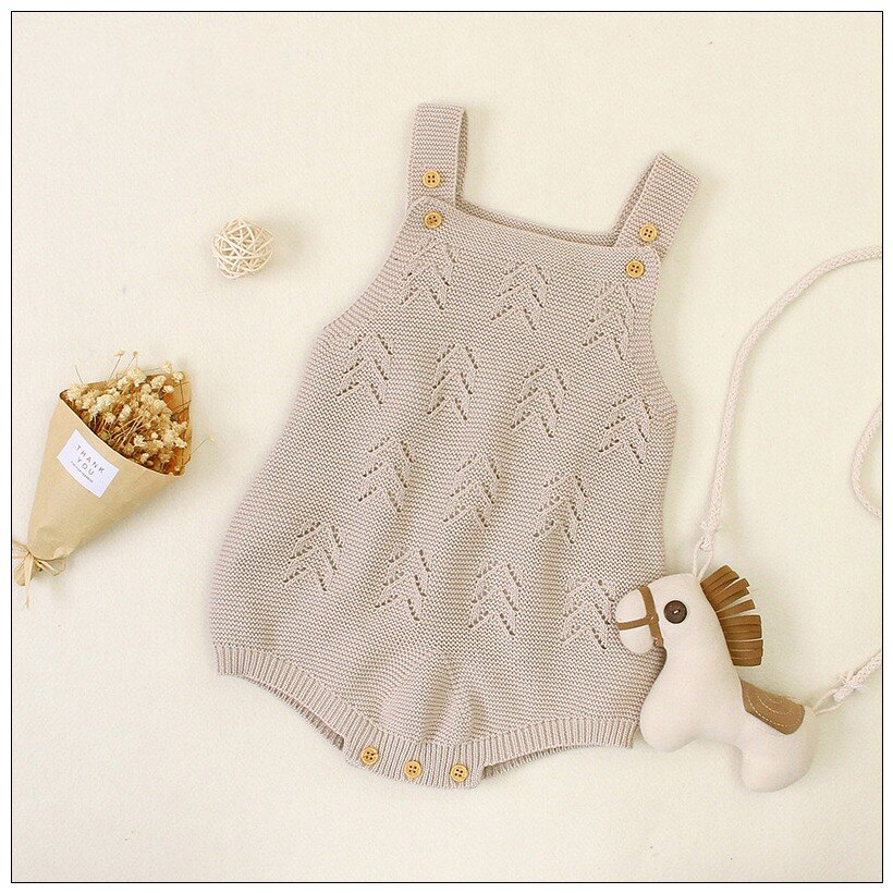 Peuter Jongen Meisje Truien Mouwloze Gebreide Baby Bodysuit Warme Herfst Lente Kleding Pasgeboren Baby Outfits Kids Truien Tops