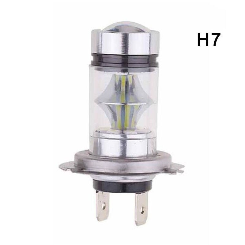 12V 24V H4 H7 Led 100W 3030 20SMD 6500K Mistlampen Super Heldere Witte Lamp koplampen Voor Auto