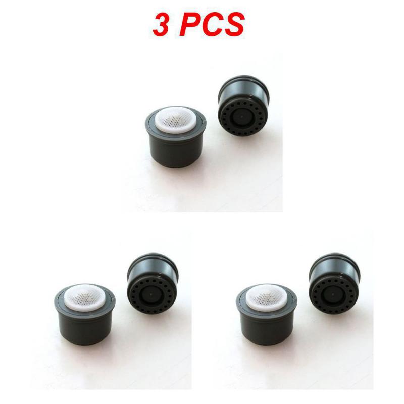 1 ~ 10PCS Waterbesparende Kraan Beluchter 2L 3L Minuut Mannelijke 22mm Binnendraad Maat Tap apparaat Waskolf Kraan Flow Regulator Filter: Light Grey