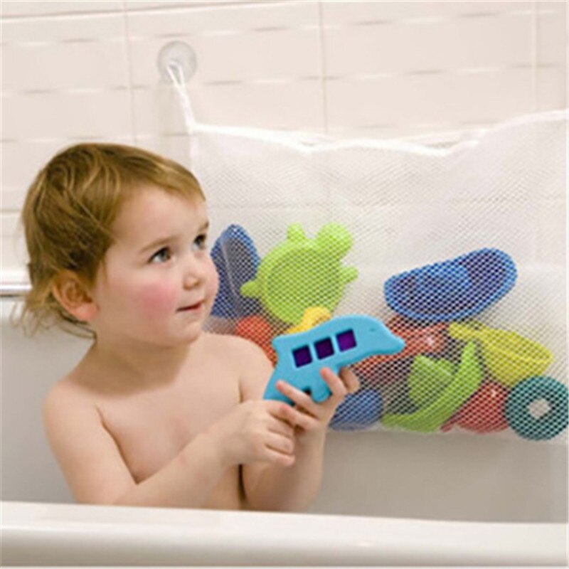 Bad Speelgoed Vouwen Opslag Baby Badkamer Wassen Baden Opknoping Container Mesh Net Leuk Speelgoed Organisator Speelgoed voor Kinderen Bad Speelgoed