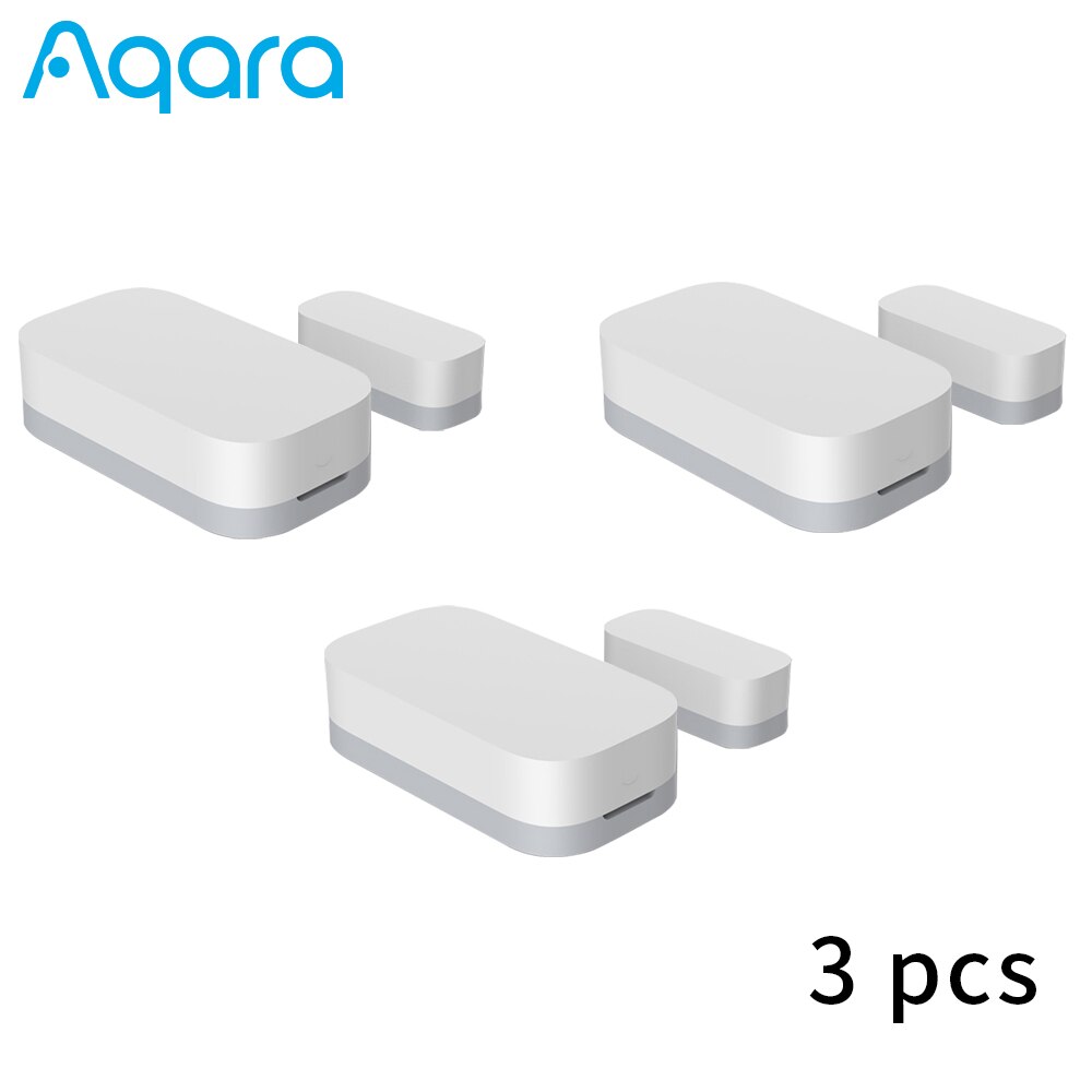Xiaomi Aqara Tür Fenster Sensor Zigbee Drahtlose Verbindung Clever Mini tür Sensor Arbeit Mit Mi Hause APP Für Android IOS: 3Stck