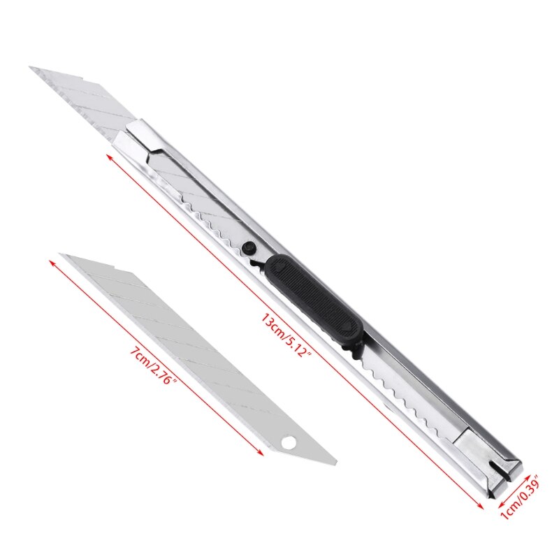 Mini 30 Grad Klinge Spitze Rasiermesser Dienstprogramm Cutter Edelstahl Versenkbare Cutter Papier Cutter Schule Liefert