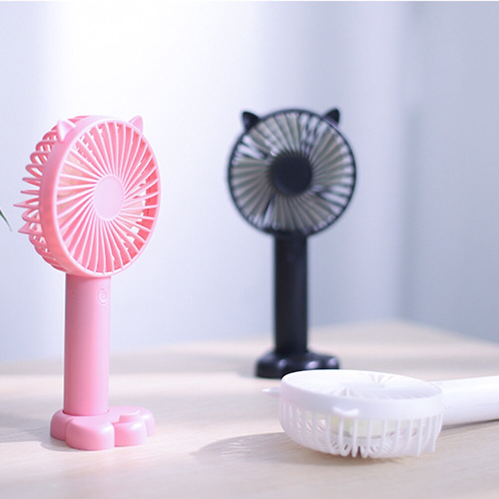 Mini Ventilator Draagbare Water Spray Mist Fan Elektrische Usb Oplaadbare Handheld Koeling Airconditioner Luchtbevochtiger Voor Outdoor