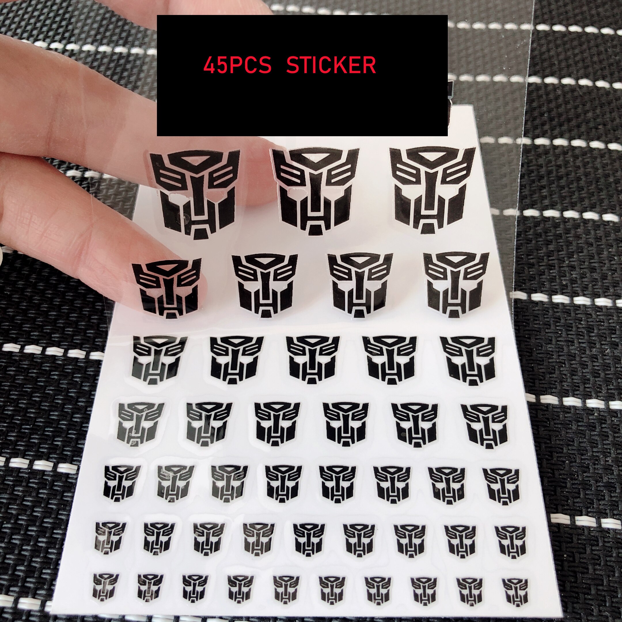 45Pcs Transformatie Robot Speelgoed G1 Sticker Symbool Decal Voor Custom Diy Speelgoed Accessoires Decoratie: 14