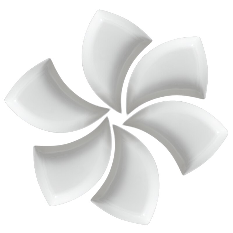 Household vegetable dish deep set dish cutlery set dessert fruit plate tableware kitchen catering WF1120205