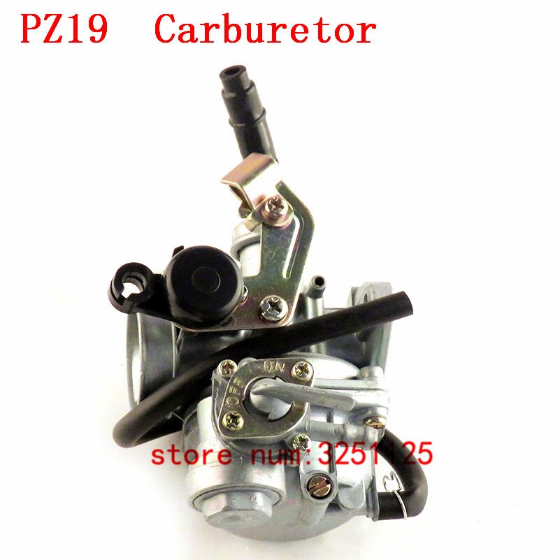 Motorcykel karburator carb 50cc - 125cc atv quad go kart sunl taotao  pz19 pz20 pz22 moto 19mm 20mm 22mm karburator: Pz19 med oliekontakt
