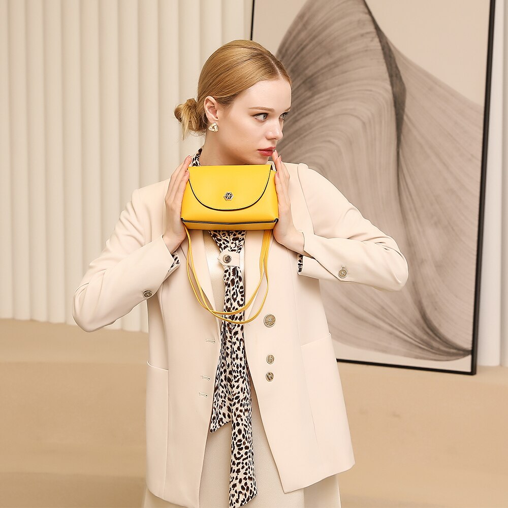 2022 borsa da donna piccola borsa da donna Mini borsa da donna tasca per telefono di alta qualità borse da donna gialle borse piccole di moda per ragazza