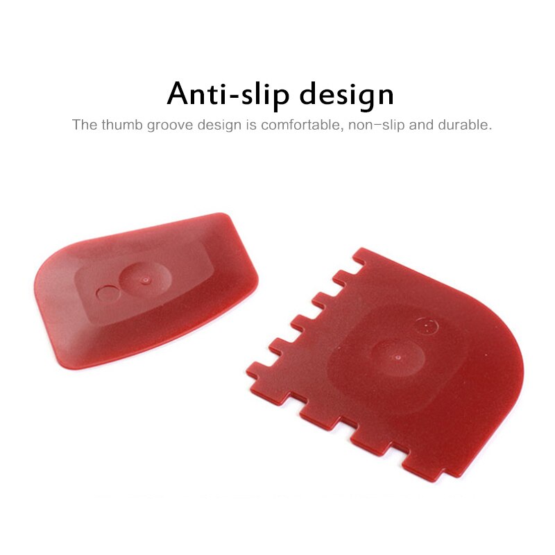 2pcs Silicone Grill Pan Scraper Set Lodge Cast Iron rill Pans Kitchen Cookware Sets Grill Pan Cleaner Scraper