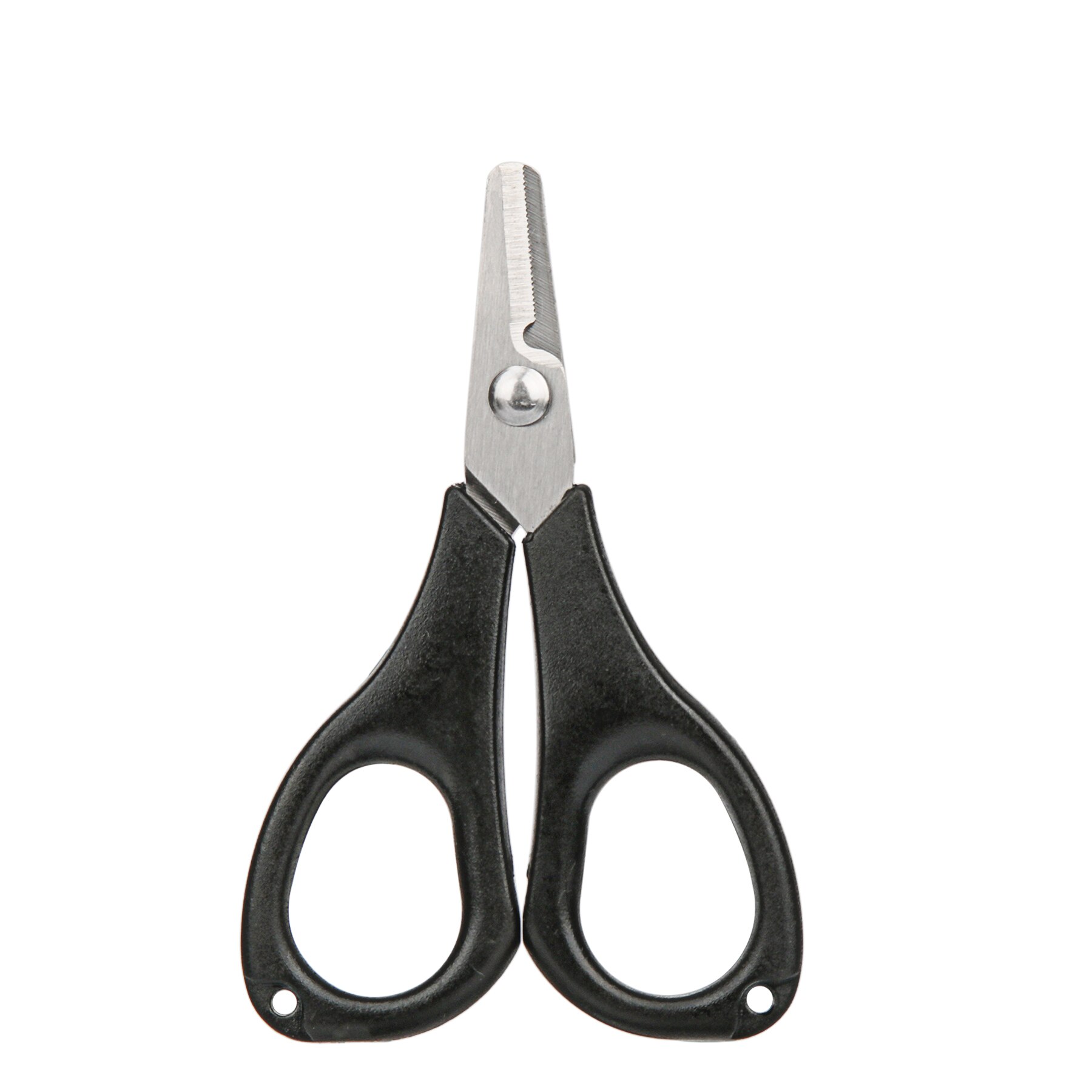 Booms Fishing S01 Braid Line Scissor Fishing Line Scissors with Retractable Badge Holder Carabiner Tackle Boxes Accessorie: Yellow