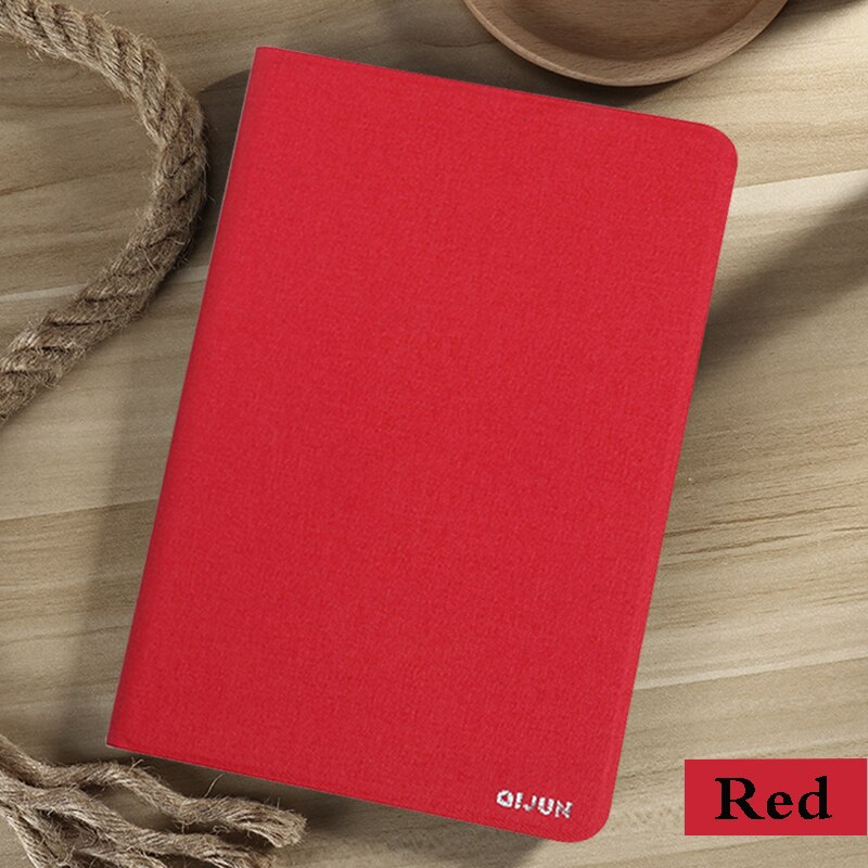 Składane etui do Huawei MediaPad T2 7.0 8.0 10.0 Pro PLE-703L/701L JDN-W09/AL00 FDR-A01L/A01W/A03L powłoka ochronna stojak: Red / T2 8.0 Pro