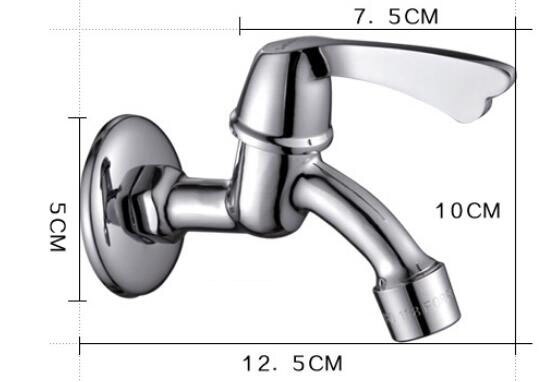 G1/2 Moderne Garten Durcheinander Verlängern Schnell Offene Wasserhahn Waschmaschine Kaltem Wasser Wasserhahn Mopp Schwimmbad Wasserhähne: Mopp Schwimmbad