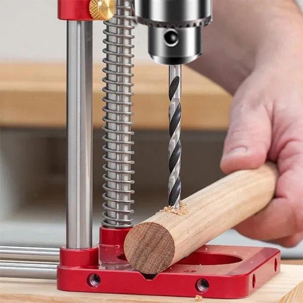 Drilling Guide Woodworking Positioning Portable Wood Dowel Punch Drilling Locator Tool Drill Bits Hole DIY Carpentry Tool Auto